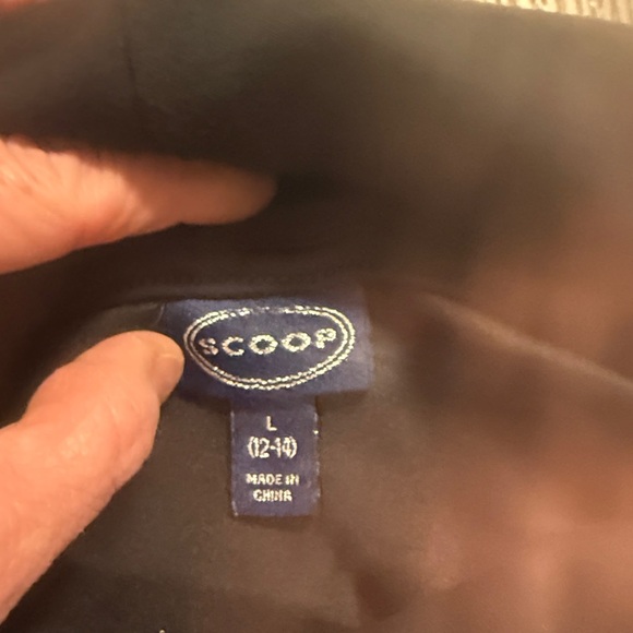 Scoop Black scoop neck Lounge Set - Picture 3 of 5